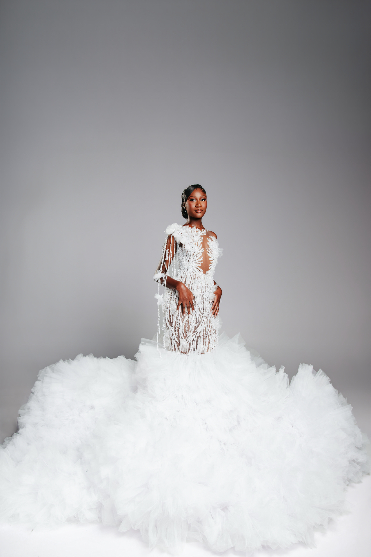 The Revelation Gown — bridal couture mermaid gown